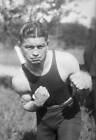Middleweight Tommy Burns trains Italian Jack Hermans place an u- 1926 Old Photo