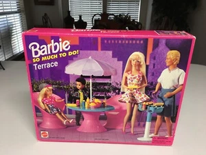 Mattel Barbie 1995 So Much To Do! Terrace-NRFB - Picture 1 of 7