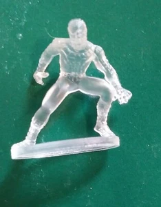 1" Marvel Heroics Clear Spiderman Chase Figure Treehouse Kids 2011 Zerboz Comics - Picture 1 of 2