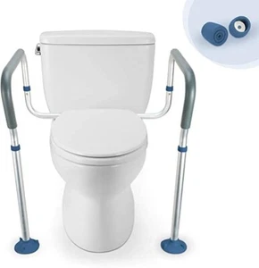 Toilet Safety Rail, GreenChief Medical Bathroom Safety Frame Elderly/Disabled