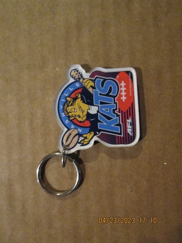 AFL Nashville Kats Vintage Defunct SGA Team Logo Football Key Chain Cover