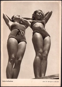 Postal Mujeres Jóvenes de Alemania - Años 30 - #1307 - Imagen 1 de 3