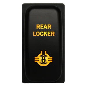 Push switch REAR LOCKER M131O 12V 3A LED amber/orange for Mitsubishi Outlande... - Picture 1 of 1