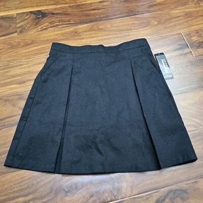 George Nuevo con Etiquetas Niñas Uniforme Escolar Sarga Scooter Skort con Bolsillos Talla 16 Negro  Foto 1 de 4