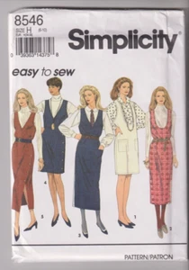 8546 SIMPLICITY Easy - PULLOVER mit Ausschnitt verschiedene - Gr. 6/8/10 - Bild 1 von 2