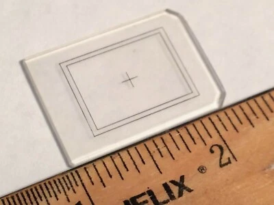 CÁMARA MITCHELL NC VIDRIO ESMERILADO RETÍCULA 1:33 TV TRANS.-ESCANEO COMPLETO con CRUZ CENTRAL Foto 1 de 4