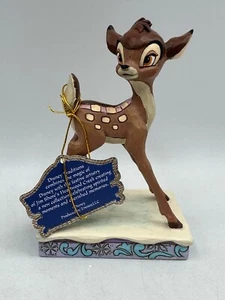 Figura Personalidad Navidad Jim Shore Disney Bambi Frosted Fawn 6013064 LEER - Imagen 1 de 4