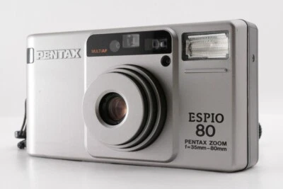 [Mint] PENTAX ESPIO 80 ZOOM Point & Shoot 35mm Film Camera From Japan - Image 1 of 4