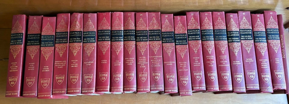 The HARVARD CLASSICS Books Deluxe Ed 1963 HC - YOU CHOOSE - *Buy More & Save* - Image 1 of 4