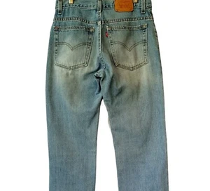 Jeans LEVI'S 510 talla 8 vintage tiro inferior calce ajustado desgastado natural hecho en EE. UU. - Imagen 1 de 11