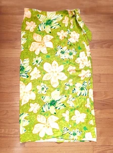 Jam's World Gr. M Rock Damen Vintage Hawaii Aloha Batik Blumen Sarong Wickeloptik - Bild 1 von 5