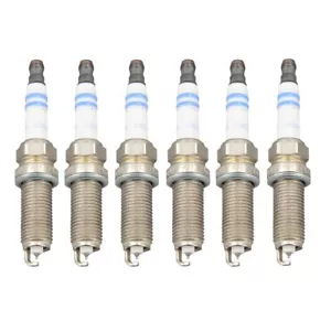 6 pc Bosch Double Iridium Spark Plugs for 2008-2013 INFINITI G37 3.7L V6 yf - Picture 1 of 5