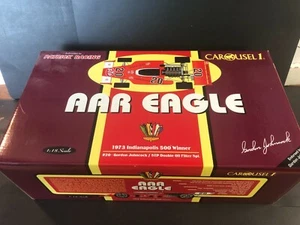 Carousel 1 AAR Eagle #4705 1973 Indy Winner #20 Gordon Johncock STP 1:18 UNSER - Picture 1 of 4
