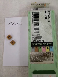 10 NEW TIGER-TEC/WALTER P28477-1 CARBIDE INSERTS. GRADE: WTP35. {C613} - Picture 1 of 1