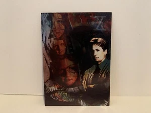 X-Files Serie 1 geätzter Folieneinsatz i3 Dana Scully Fox Mulder - Bild 1 von 2