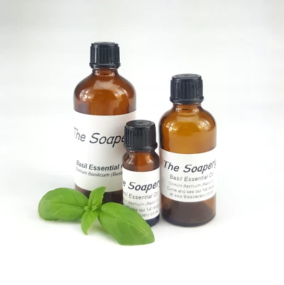 Basilikum ätherisches Öl 10ml - 100ml reine natürliche Aromatherapie Diffuser Duft