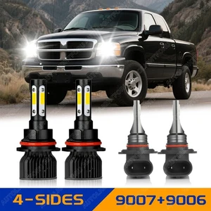 For Dodge Ram 1500 2500 3500 2002 2003-2005 LED Headlight Hi/Lo Fog Light Bulbs - Picture 1 of 18