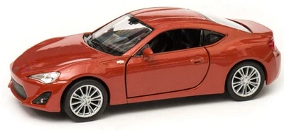 Welly Toyota 86 Naranja Metálico Escala 1:34 1:39 Pintura Coche Daños EE. UU. ARANCELES PAGADOS Foto 1 de 4