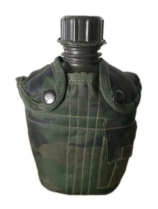 Vintage US 2000 Army Canteen With Case And Belt Holder - Picture 1 of 6