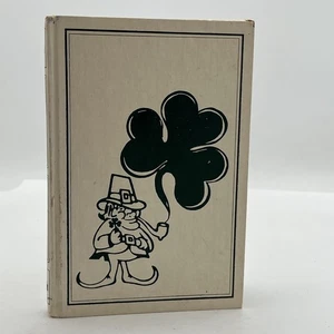 VTG Anything Book Hardcover Journal Leprechaun Lucky Notebook Clover 75+ Pages - Picture 1 of 11