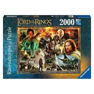 Ravensburger Lord of the Rings - Return King 2000 Piece Jigsaw Puzzle New - Image 1 of 3