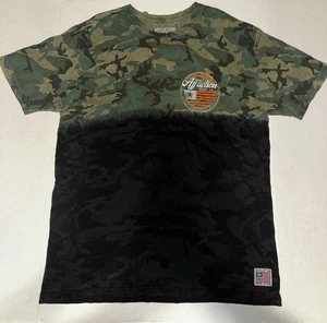 Vintage Y2K Affliction Herren Kurzarm Hemd XXL *Freedom Defender* - Bild 1 von 5