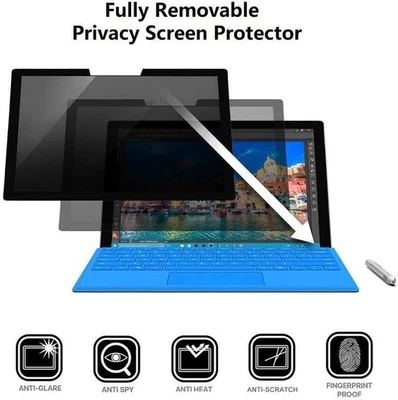 Privacy Screen for Microsoft Surface Pro 7/6/5/4 Anti-Spy Filter Anti-Glare - Image 1 of 2