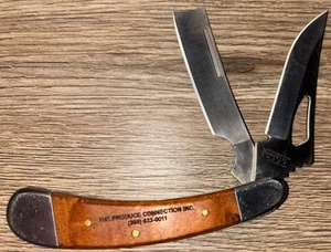 Hammette 2 Blade Advertising Pocket Knife Razor - Picture 1 of 2