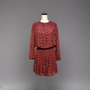 Vestido Michael Kors Para Mujer Floral Calado Talla M - Usado En Excelente Estado - Imagen 1 de 13