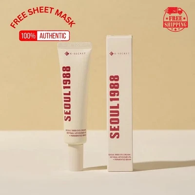 KSecret SEOUL 1988 Eye Cream 30ml | 4% Retinal Liposome + Fermented Extracts - Image 1 of 4