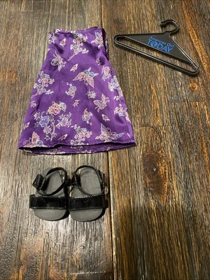 ПРИЯТНАЯ КОМПАНИЯ American Girl сегодня кукла караоке наряд - платье и обувь только - Изображение 1 из 4