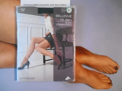 C & A Sixth Sense Feinstrumpfhose 15 DEN Gr. 48 - 50 Schwarz # 3404 - Bild 1 von 3