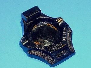 BELLISSIMO ANTICO POSACENERE IN GHISA BIRRA YUENGLING anni 20 30 - Foto 1 di 7