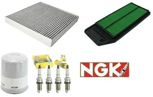 Tune Up Kit Spark Plugs Oil Air Filter for Acura TSX 2004-2006 - Bild 1 von 5