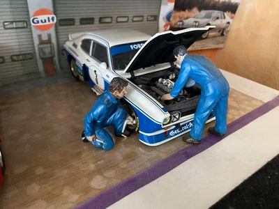 Ford Capri RS 3100 in 1:18 mit 2 Figuren  - Bild 1 von 4