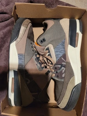 Nike Air Jordan Retro 3 Patchwork Men’s Size 13 - Image 1 of 4
