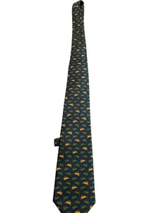 Pakeman Catto & Carter Men's Tie Colourful Rabbit Print - Multicoloured - Picture 1 of 3