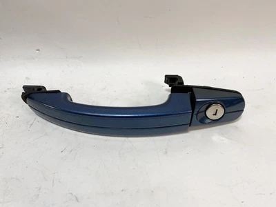 12-18 FORD FOCUS DELANTERO IZQUIERDO LADO DEL CONDUCTOR EXTERIOR PUERTA LIBERACIÓN MANIJA AZUL OEM Foto 1 de 2