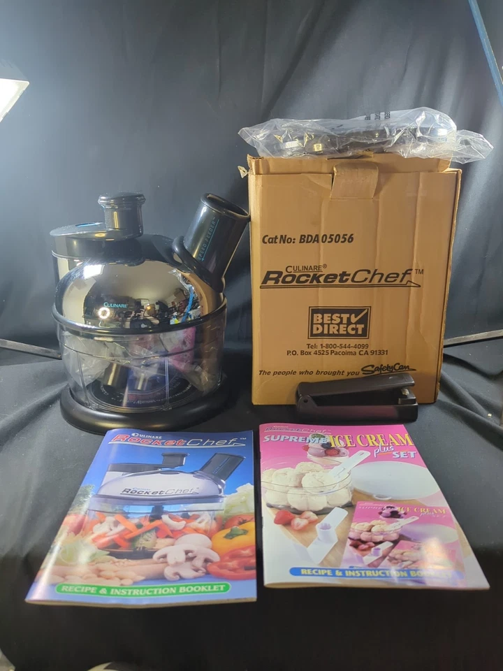 Culinare Rocket Chef Küchenmaschine Zerkleinerer Hobel Reibe Neu im Karton Komplett - Bild 1 von 4