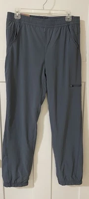 Eddie Bauer Womens Fleece Lined Pant Size 4 Blue Outdoors Hiking Winter UPF 50+ - Image 1 of 4