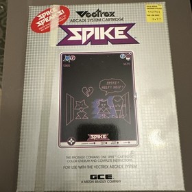 Vectrex Spike Arcade Complete Video Game for Vectrex System GCE 1983