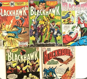 BLACKHAWK. NUMBER'S 172 201 207 230 246. (5 ISSUE 1962-1976 LOT) - Picture 1 of 21