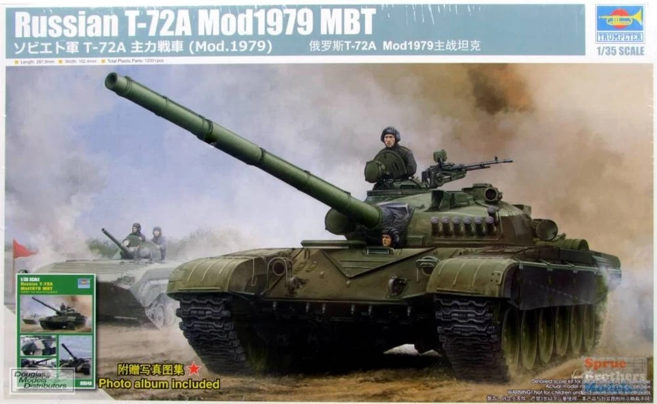TRP09546 1:35 Trompetista Ruso T-72A Mod 1979 MBT Foto 1 de 1