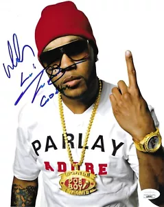 Flo Rida handsigniert 8x10 Foto JSA COA signiert Low Hip Hop Rapper Saffe Poe Boy - Bild 1 von 2