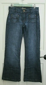 See Thru Soul Jeans Womens Size 28 Distressed 28x29 Bootcut Stretch 82-21619 - Picture 1 of 7