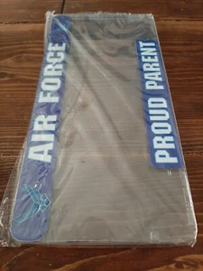 Air Force Proud Parent / License Plate Cover Clear Plastic Protector - Picture 1 of 1