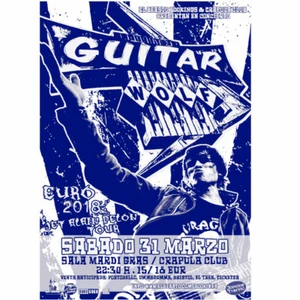 Poster Guitar Wolf A Coruña, Spain 2018 - Picture 1 of 1