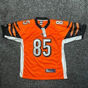 Cincinnati Bengals Rare Vintage 2000s Reebok Ochocinco Authentic Sewn Jersey 54