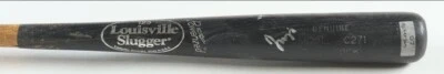 FRANCISCO MEJIA Signed Louisville Slugger Pro Stock Game Used Baseball Bat (JSA) - Image 1 of 4