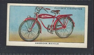BICICLETA AMERICANA - 80 + Tarjeta de tabaco del Reino Unido de 80 años # 38 - Imagen 1 de 2